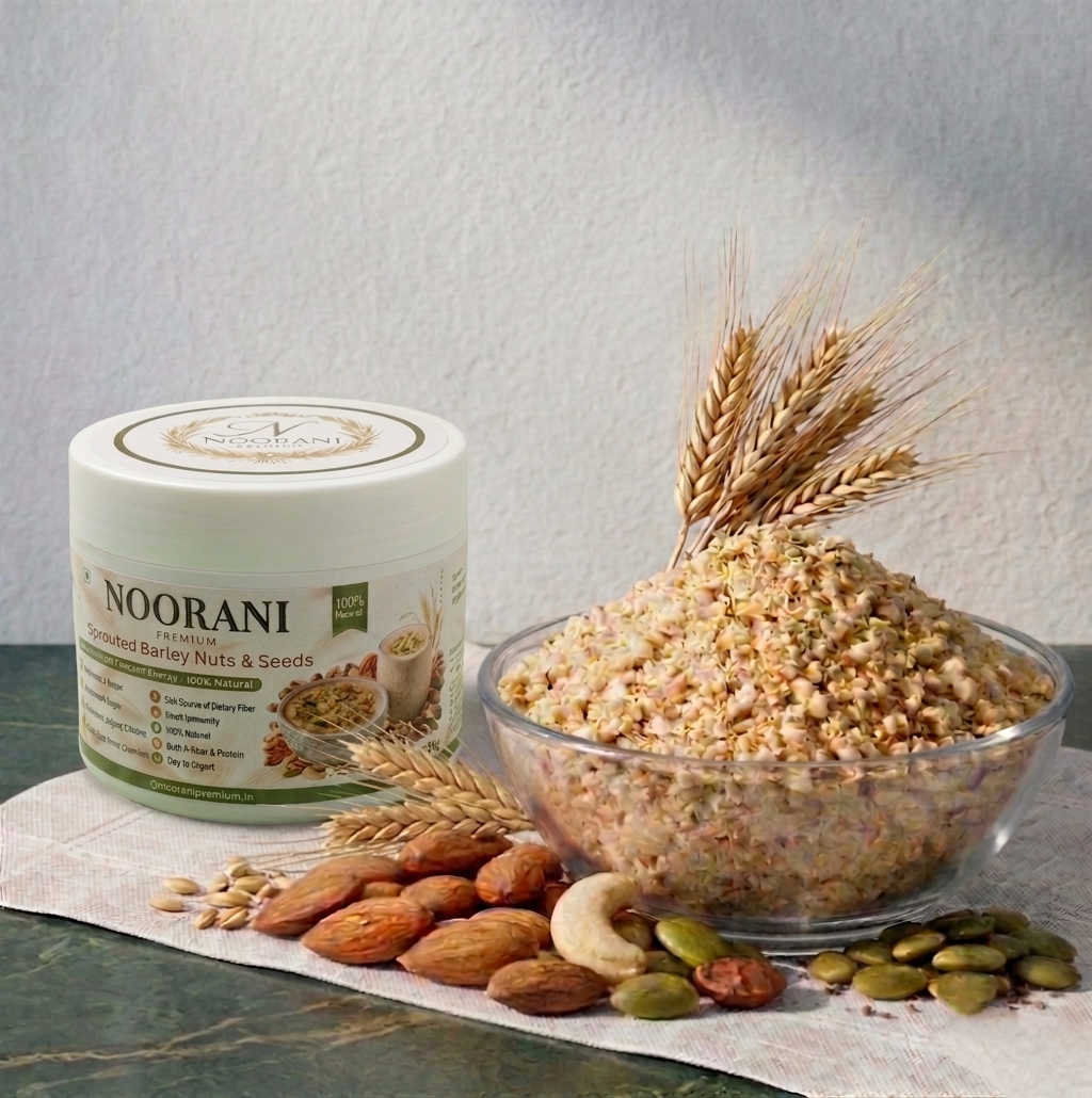 Sprout Barley nuts and seeds 250gm